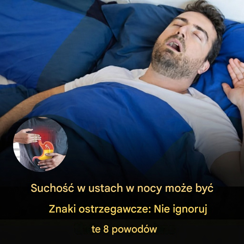 Suchość w ustach w nocy: 8 sygnałów ostrzegawczych, których nie należy ignorować