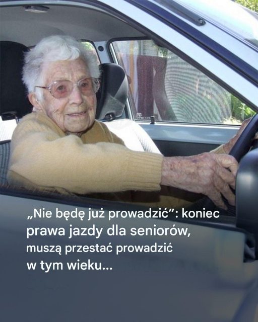 Seniorom nie wolno już prowadzić pojazdów; w tym wieku muszą przestać…Zobacz więcej