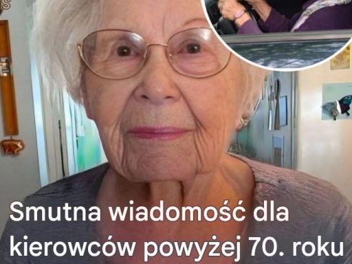 Seniorzy: Smutna wiadomość dla kierowców powyżej 70. roku życia… Zobacz więcej