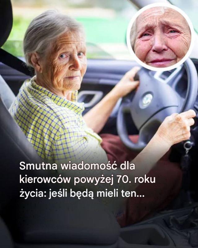🚨 Złe wieści na horyzoncie dla starszych kierowców… Zobacz więcej