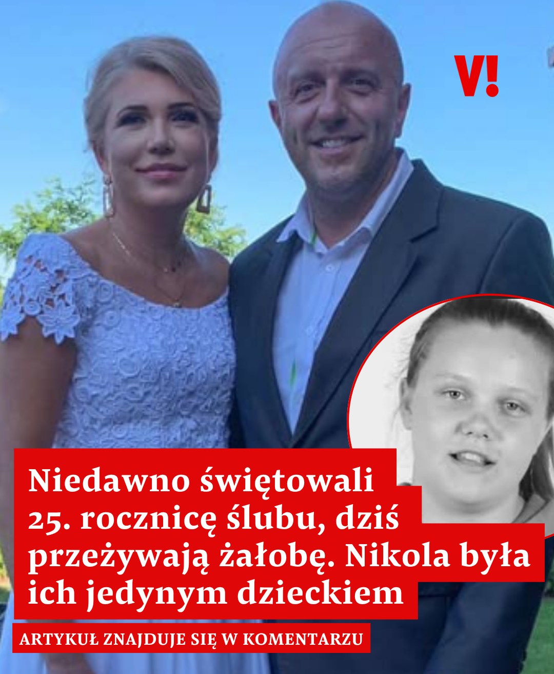 Mariusz Węgłowski od 25 lat jest zakochany w żonie Agnieszce. Ich szczęśliwe życie przerwała śmierć córki