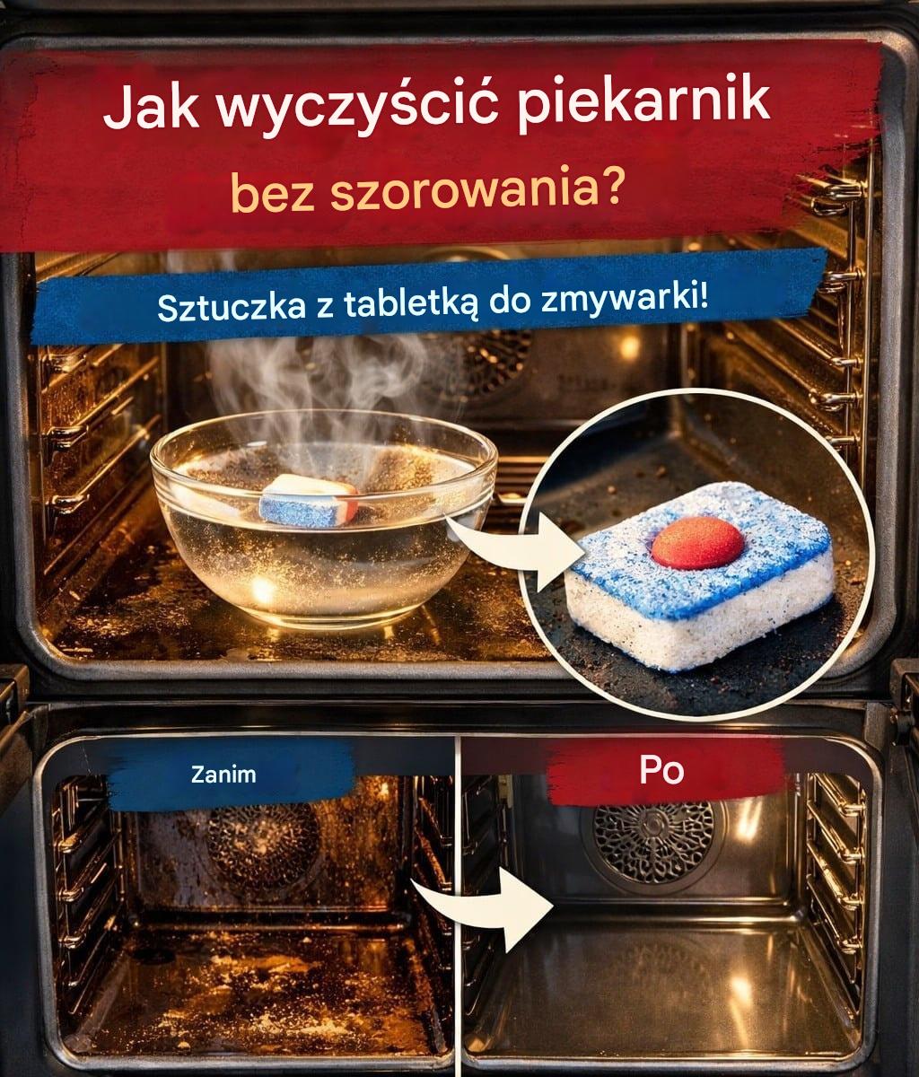 Tabletki do zmywarki: sekret czystego piekarnika bez szorowania