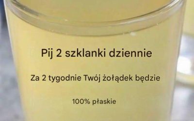 Napój detoksykujący spalający tłuszcz i zapewniający płaski brzuch: rano i wieczorem!