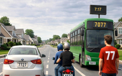 Siedem znaków na drodze: apel o czujność