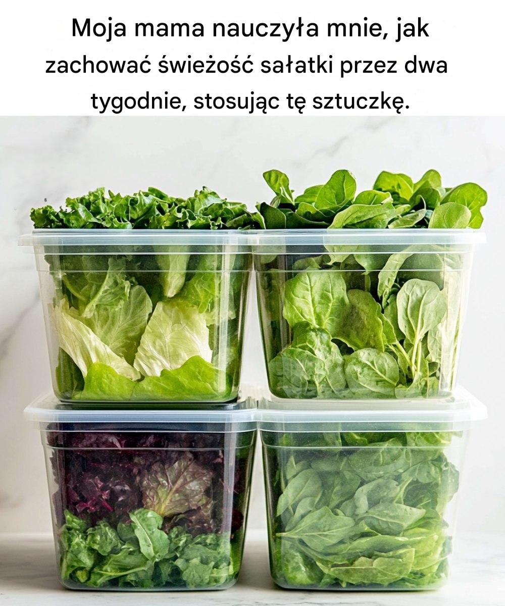 Możesz wydłużyć trwałość sałatek! Oto najlepszy sposób, by to zrobić