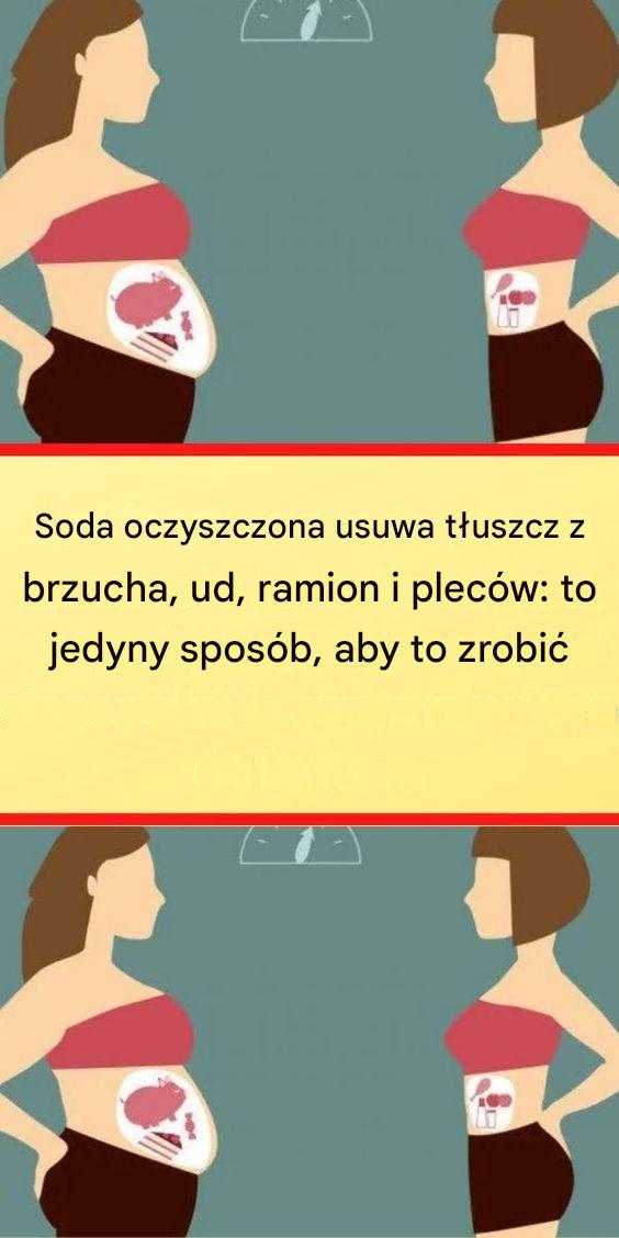 Soda oczyszczona usuwa tłuszcz ze wszystkich tych miejsc – jedyny sposób na to przygotować ją w ten sposób!