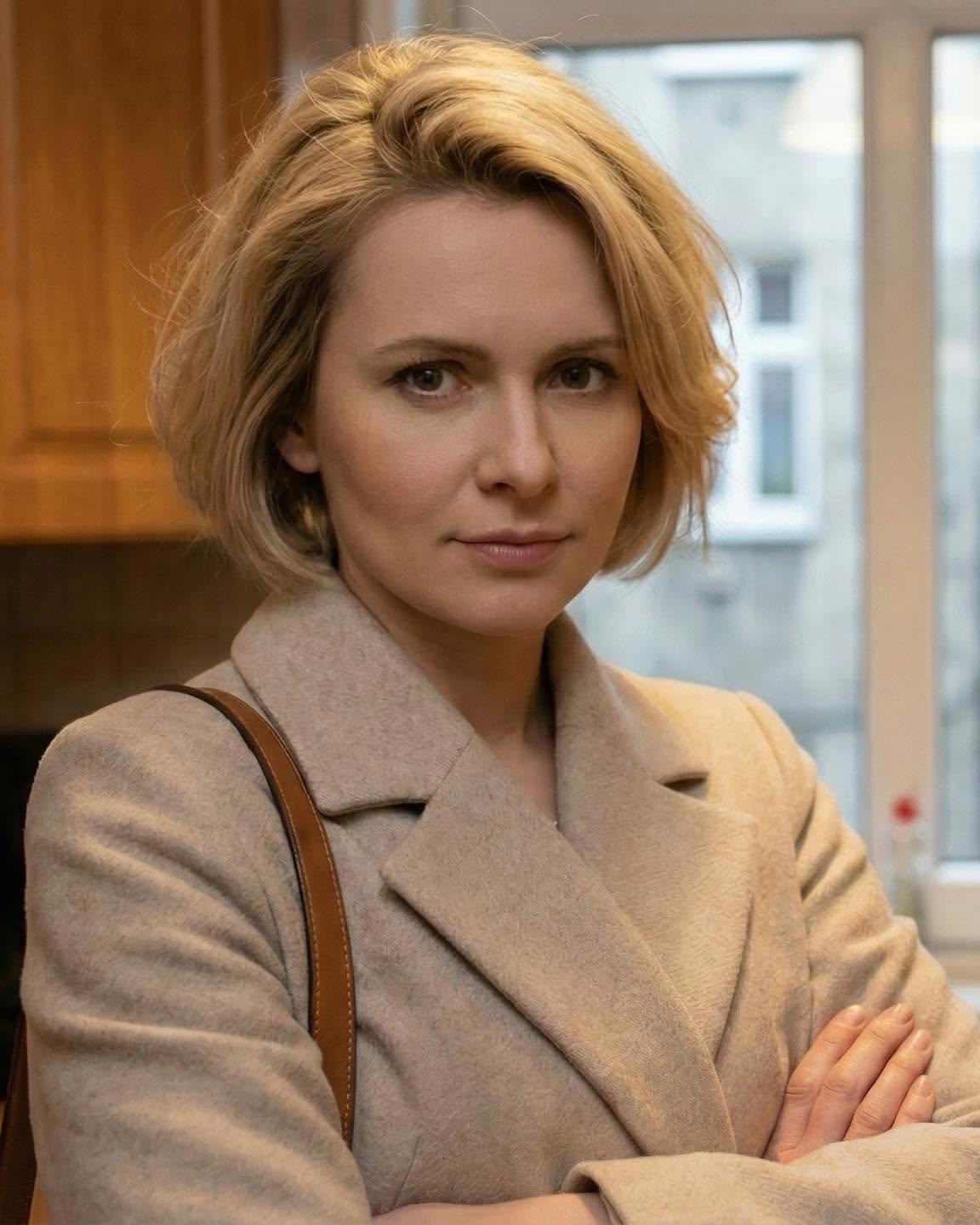 Zadzwonił domofon, a mąż pobladł, jakby zobaczył ducha. “Nie otwieraj” – szepnął. Otworzyłam.