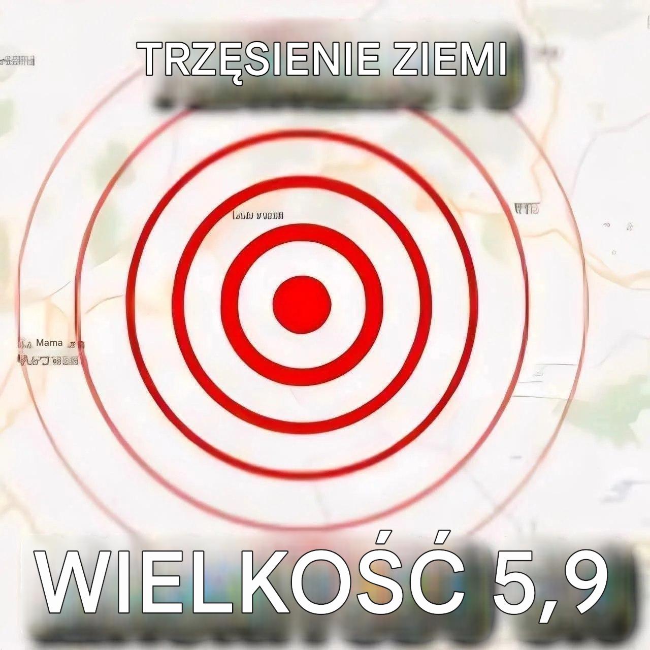 Trzęsienie ziemi, silne wstrząsy o magnitudzie 5,9: pierwsze aktualizacje (1 / 2)