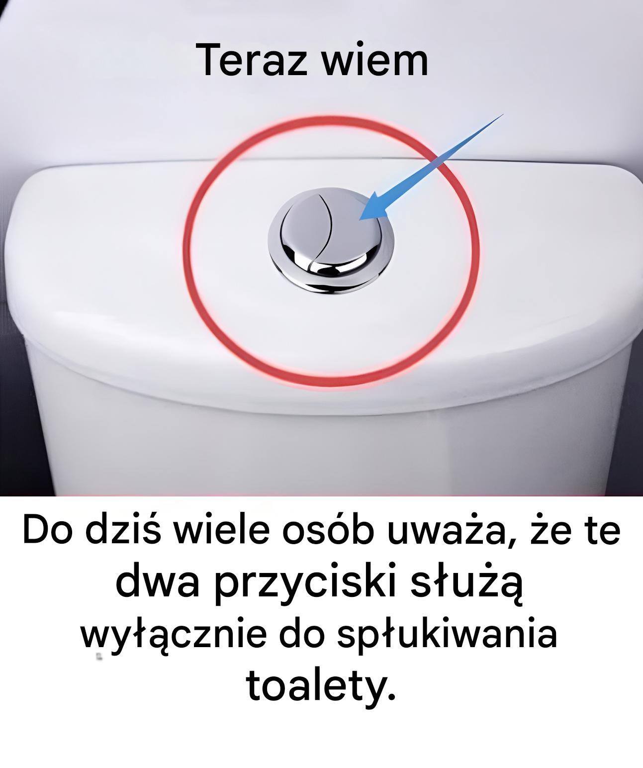 Wiele osób uważa, że ​​jest to możliwe tylko do spłukiwania toalet.