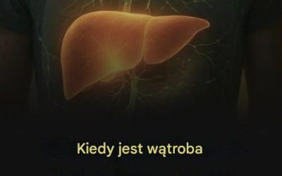 Kiedy wątroba jest chora, te części zaczynają boleć.