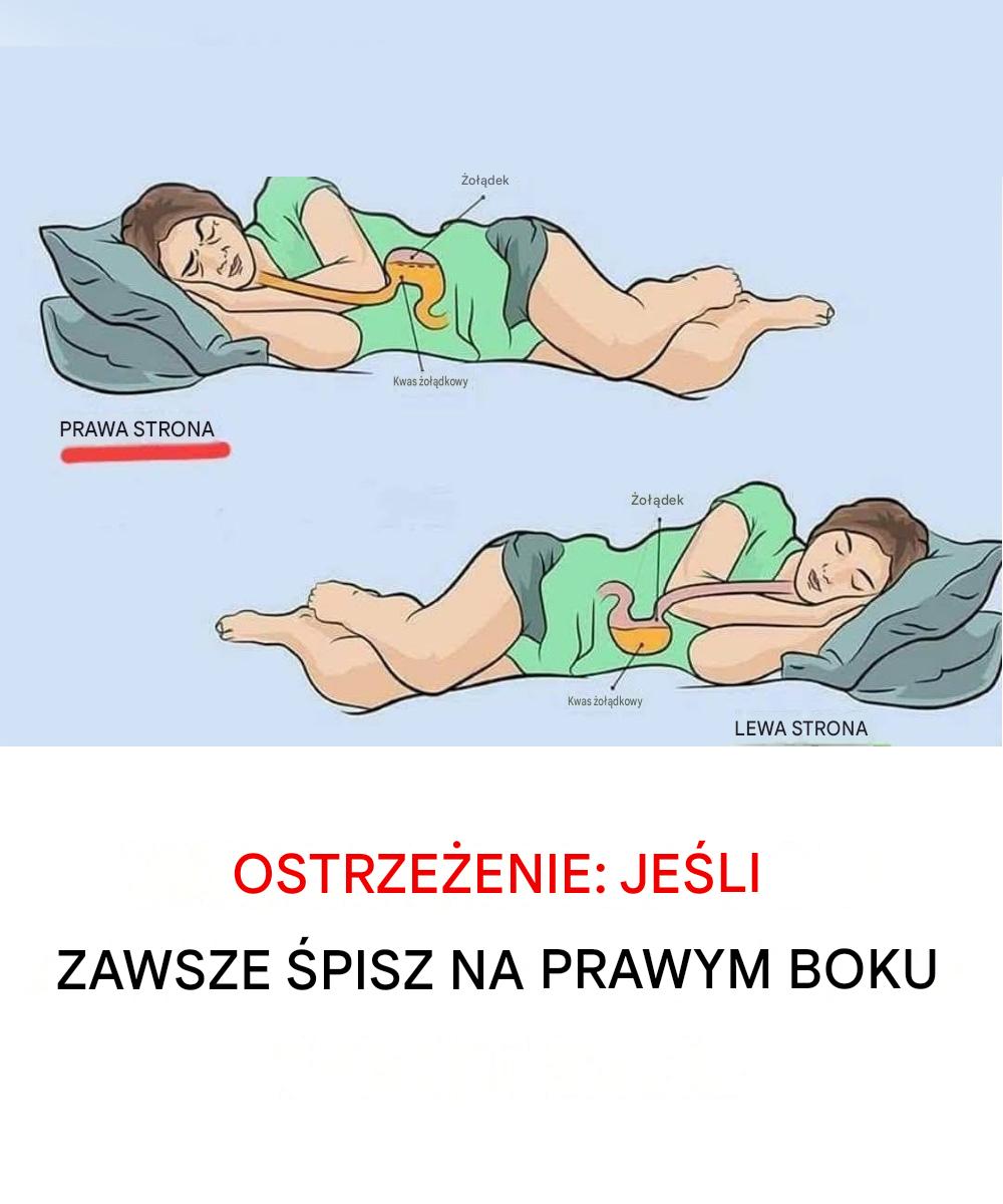 Dlaczego pozycja, w której śpisz, może skracać Twoje życie