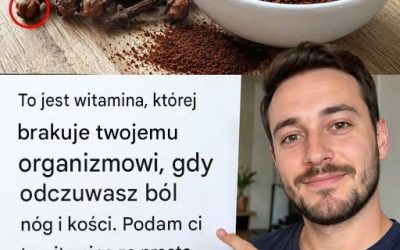 To witamina, której brakuje organizmowi, gdy masz ból nóg i kości. Dam ci witaminę za proste OK.