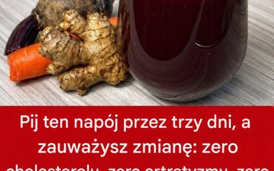 Naturalny napój z buraków, imbiru i cytryny: wsparcie codziennego dobrego samopoczucia
