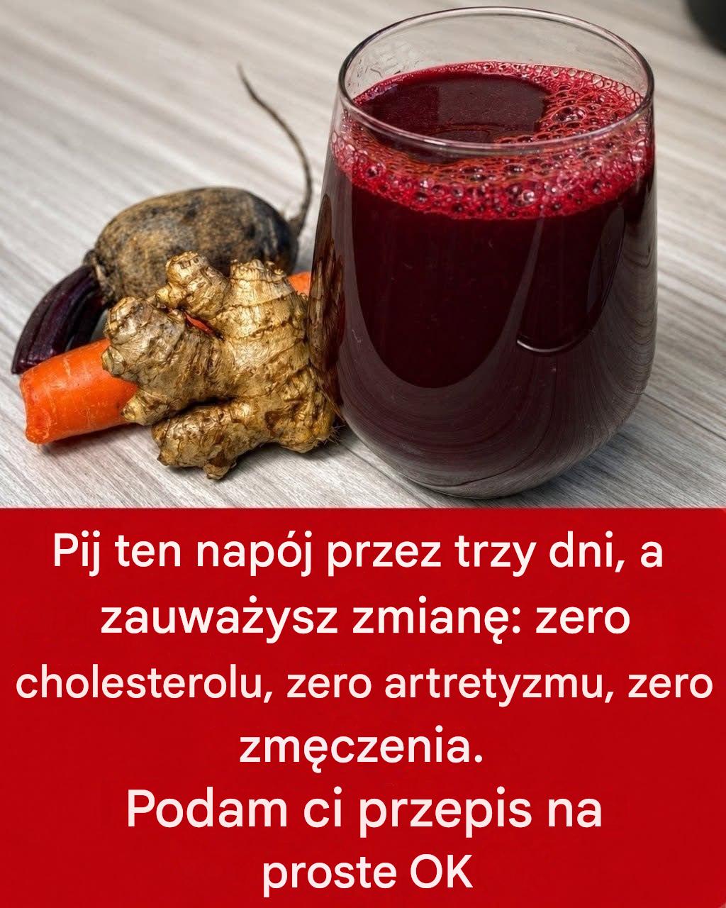Naturalny napój z buraków, imbiru i cytryny: wsparcie codziennego dobrego samopoczucia
