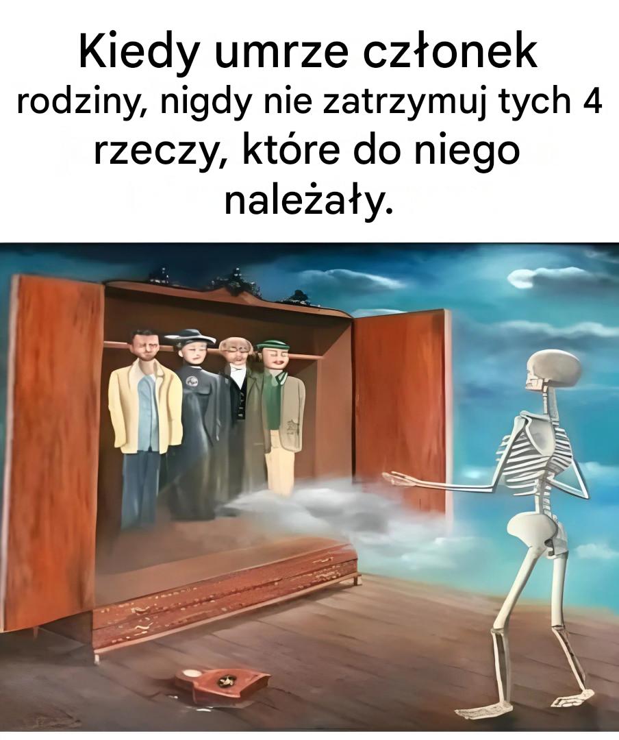 Nie przechowuj tych przedmiotów należących do osoby zmarłej…zobacz więcej