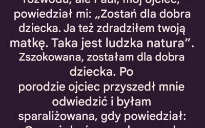 Mój mąż zdradził mnie w czasie ciąży… a potem ojciec ujawnił łamiącą serce tajemnicę