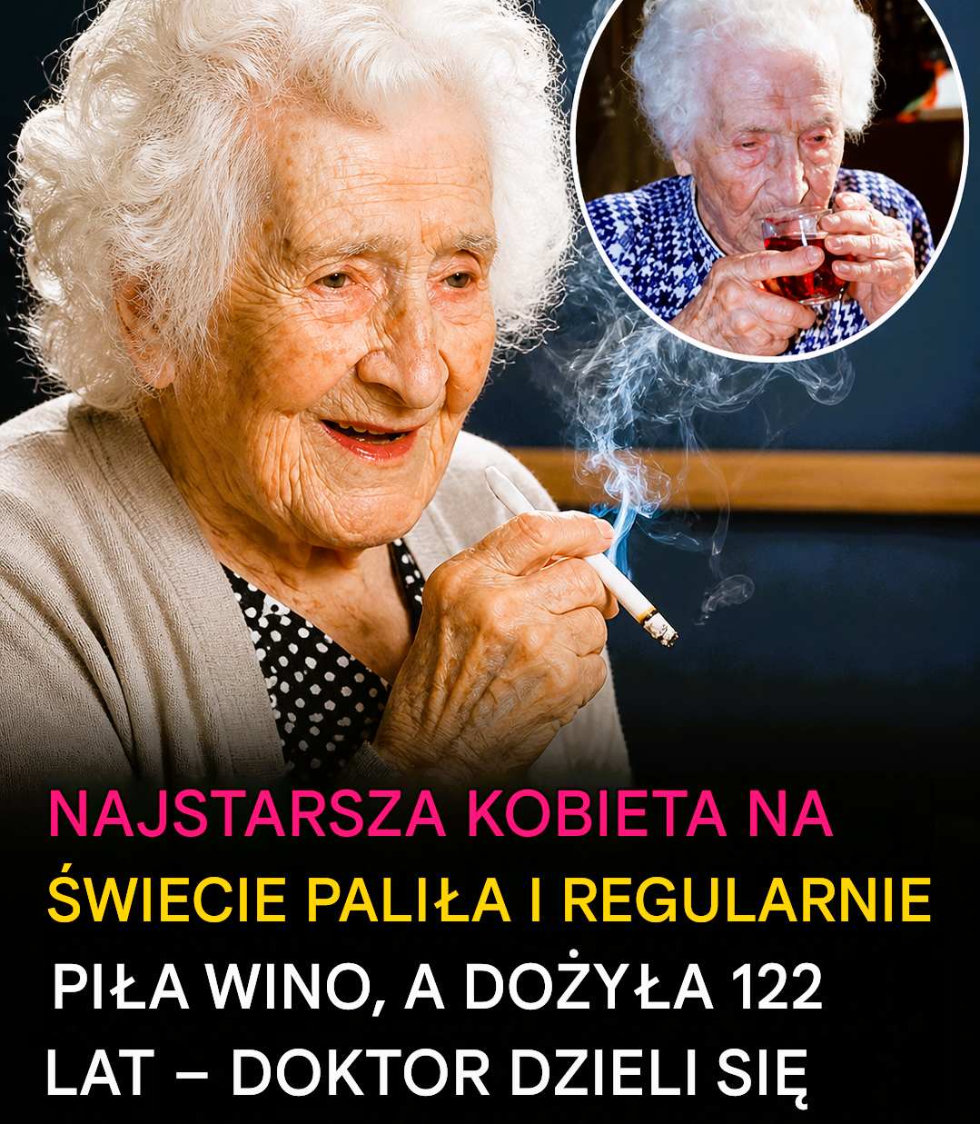 „Wszyscy mówią o dłuższym życiu… Ale ta kobieta dożyła 122 lat, robiąc to”