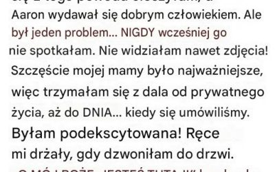 Nowy chłopak mojej mamy w końcu nas odwiedził — ale w chwili, gdy wszedł, moje życie się skończyło.