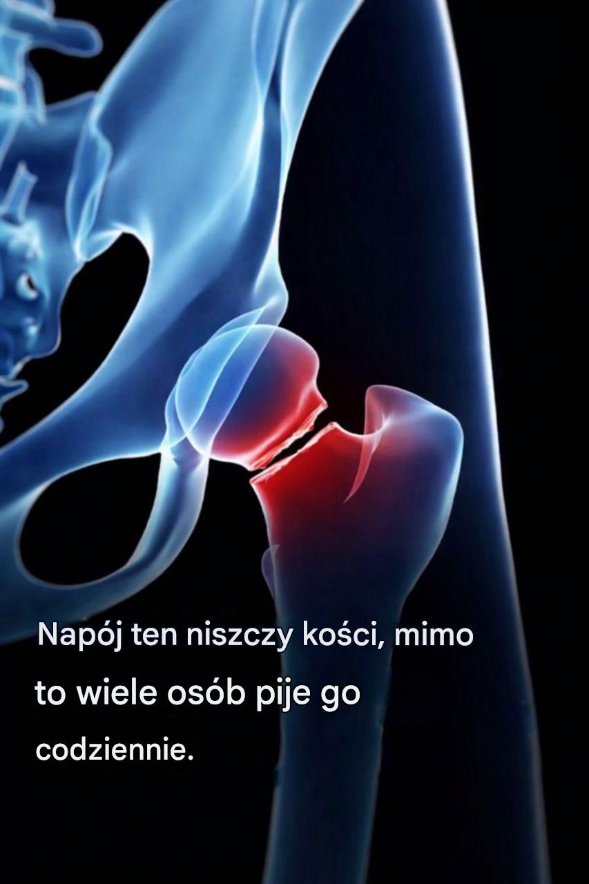 Pięć napojów najbardziej szkodliwych dla kości, według ekspertów w dziedzinie zdrowia.