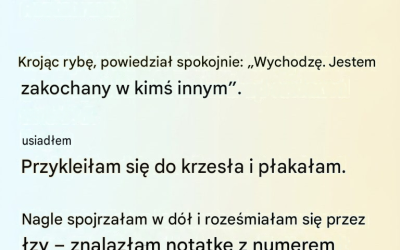 Zagadka: W środę Pierre i Catherine poszli do restauracji