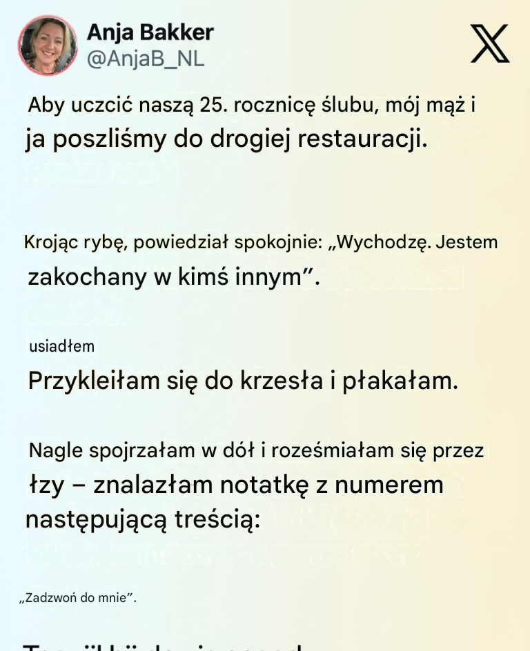 Zagadka: W środę Pierre i Catherine poszli do restauracji