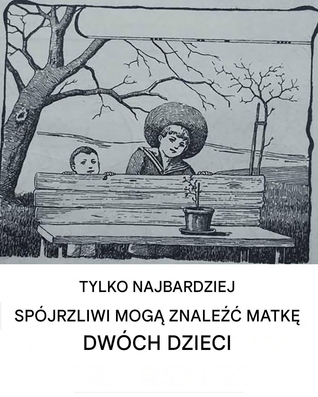 Tylko najbardziej spostrzegawczy może znaleźć matkę dwójki dzieci