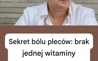 Przyczyny i związek witamin z bólem pleców i stawów