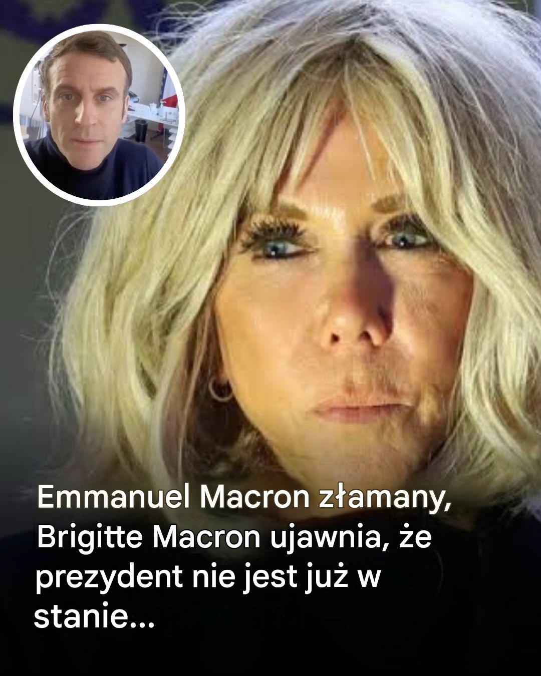Emmanuel Macron załamany. Brigitte Macron ujawnia, że ​​prezydent nie jest już w stanie…Zobacz więcej