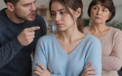 „Padnij na kolana i przeproś matkę!” – rozkazał jej mąż. Katia uklękła, ale to, co zrobiła, wprawiło teściową w osłupienie.