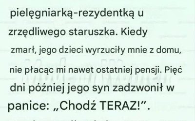 Nigdy więcej nie zapomniany: Tajemniczy prezent, który milioner zostawił swojej opiekunce po dziesięciu latach.