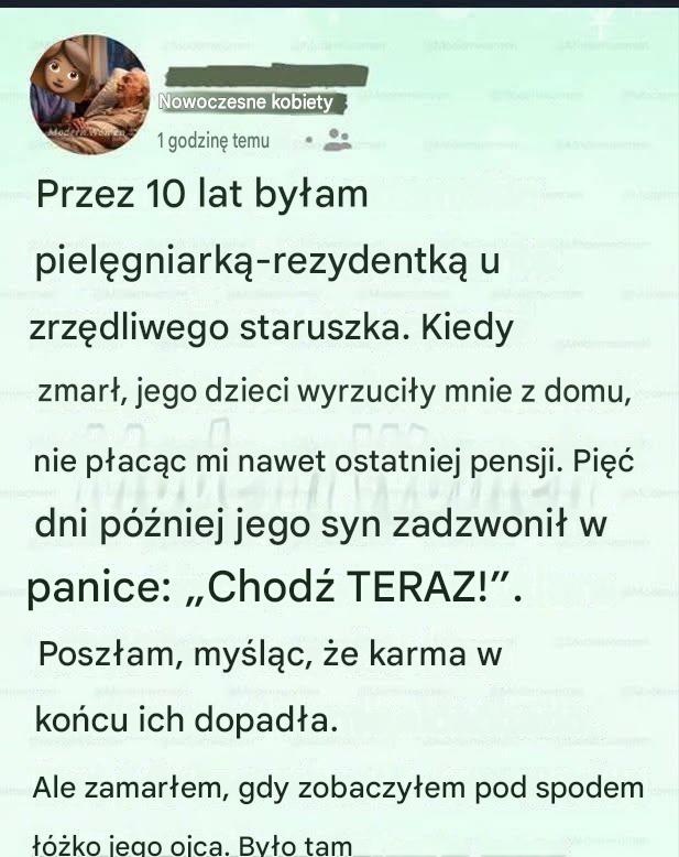 Nigdy więcej nie zapomniany: Tajemniczy prezent, który milioner zostawił swojej opiekunce po dziesięciu latach.
