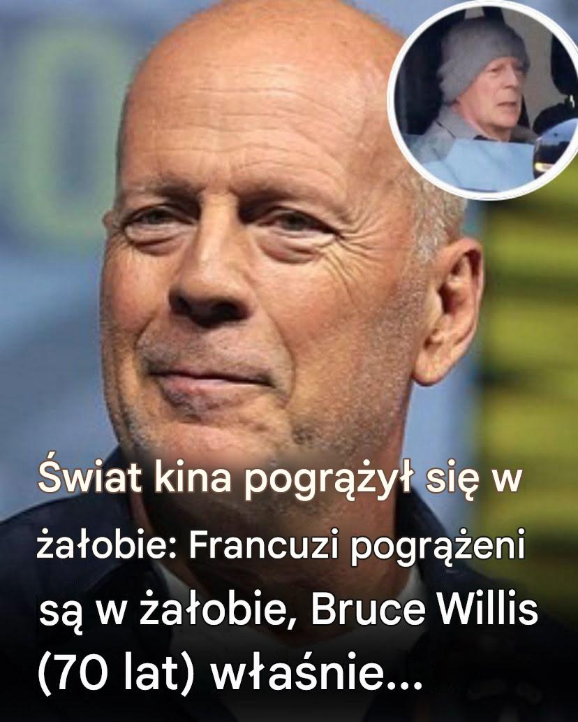 Świat filmu pogrążony w żałobie: Francuzi wchodzą na scenę, Bruce Willis właśnie zmarł…Zobacz więcej