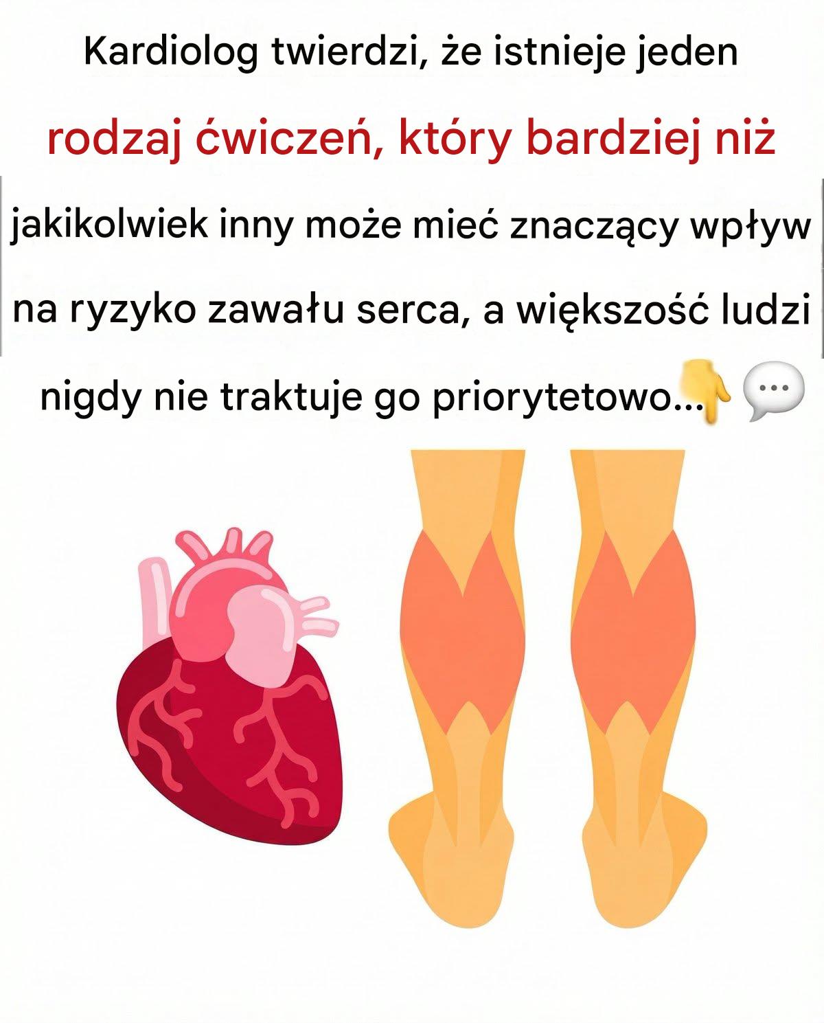 Kardiolog ujawnia ćwiczenia #1, aby zapobiec zawałowi serca