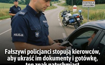 Uwaga! Ci fałszywi policjanci mogą Cię oszukać w kilka sekund…Zobacz więcej
