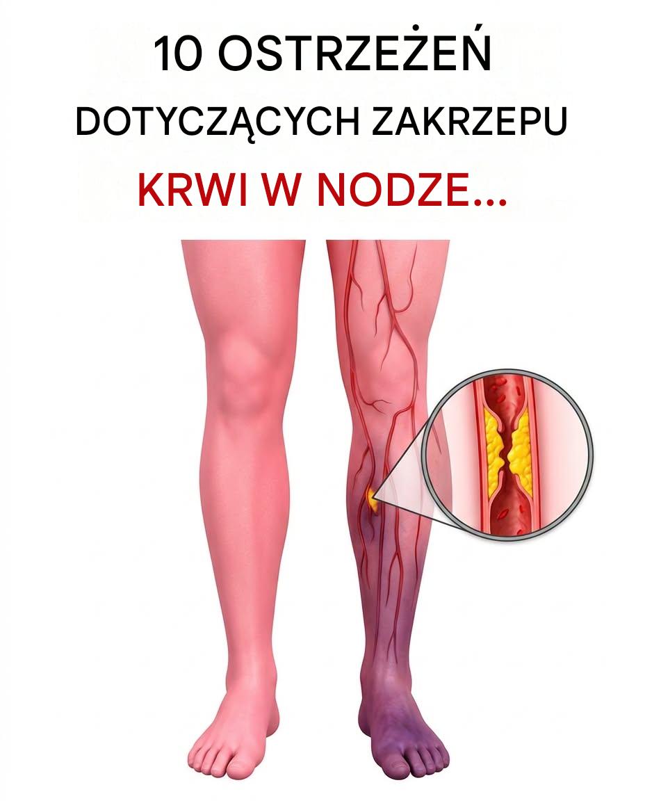 Zakrzepy krwi zdarzają się o wiele częściej, niż mogłoby się wydawać… Oto objawy, na które warto zwrócić uwagę.