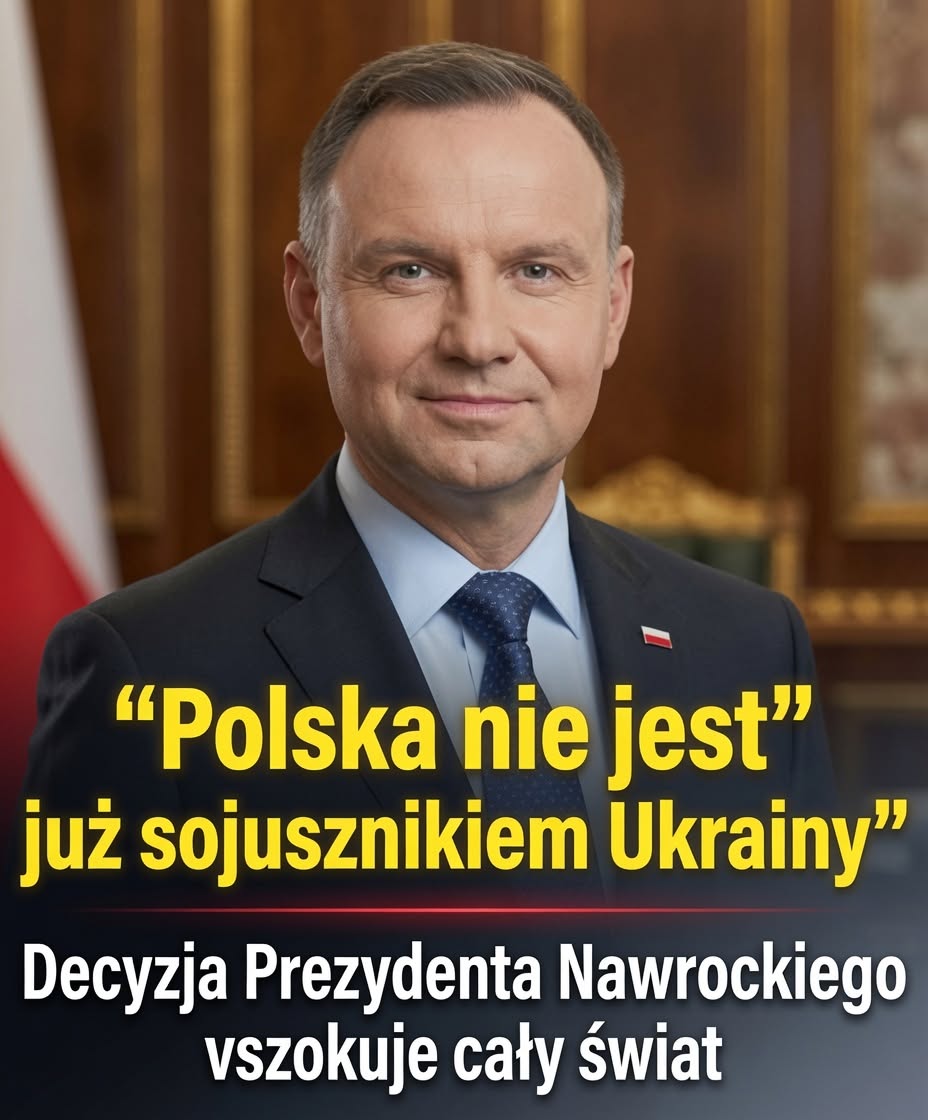 No i proszę — oto cała Polska  Cały świat jest zszokowany decyzją Prezydenta Nawrockiego